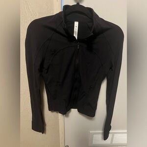 Lululemon Athletica Black Zip-Up Jacket